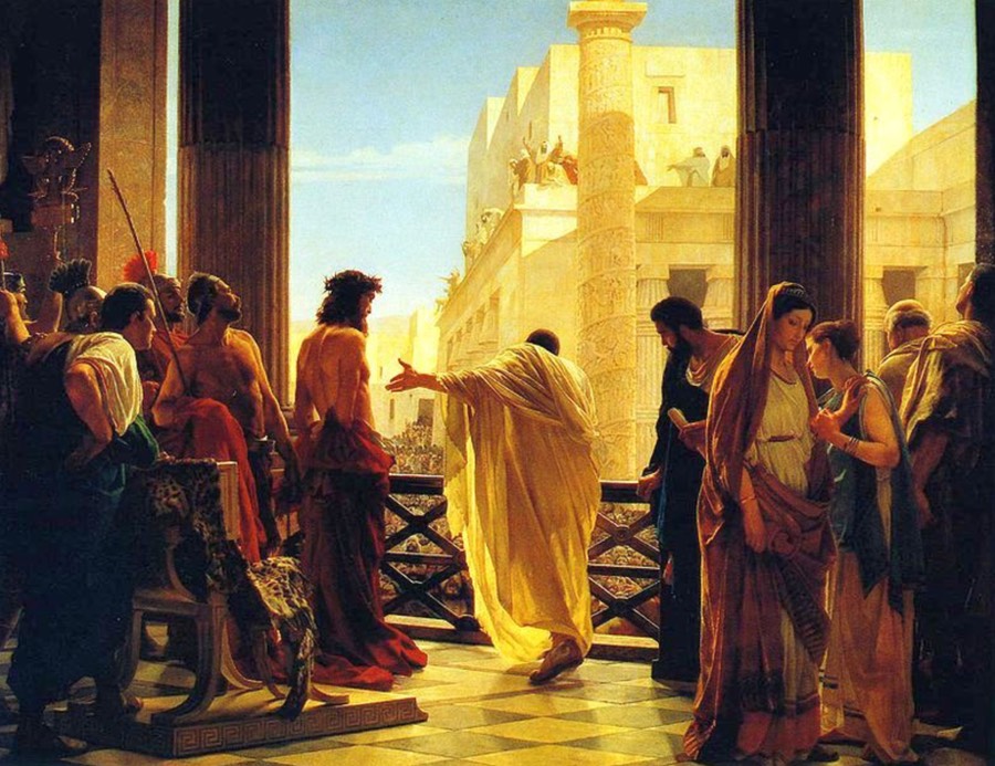 Jesus-vor-Pilatus